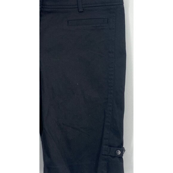 Cache Womens Black Shorts Size 12 Bermuda Stretch Classic NWOT New - Picture 8 of 11